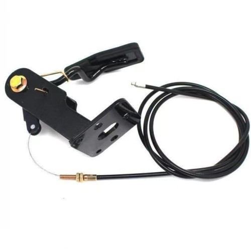 Replacement accelerator pedal assembly for modern vehicles with electronic throttle control and ergonomic design