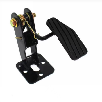"Durable accelerator pedal assembly for vehicles with down wire type connection and advanced throttle control"